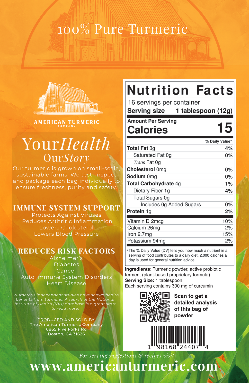 Fermented Lead-Free Turmeric Powder – Unlock Superior Bioavailability and Joint Health