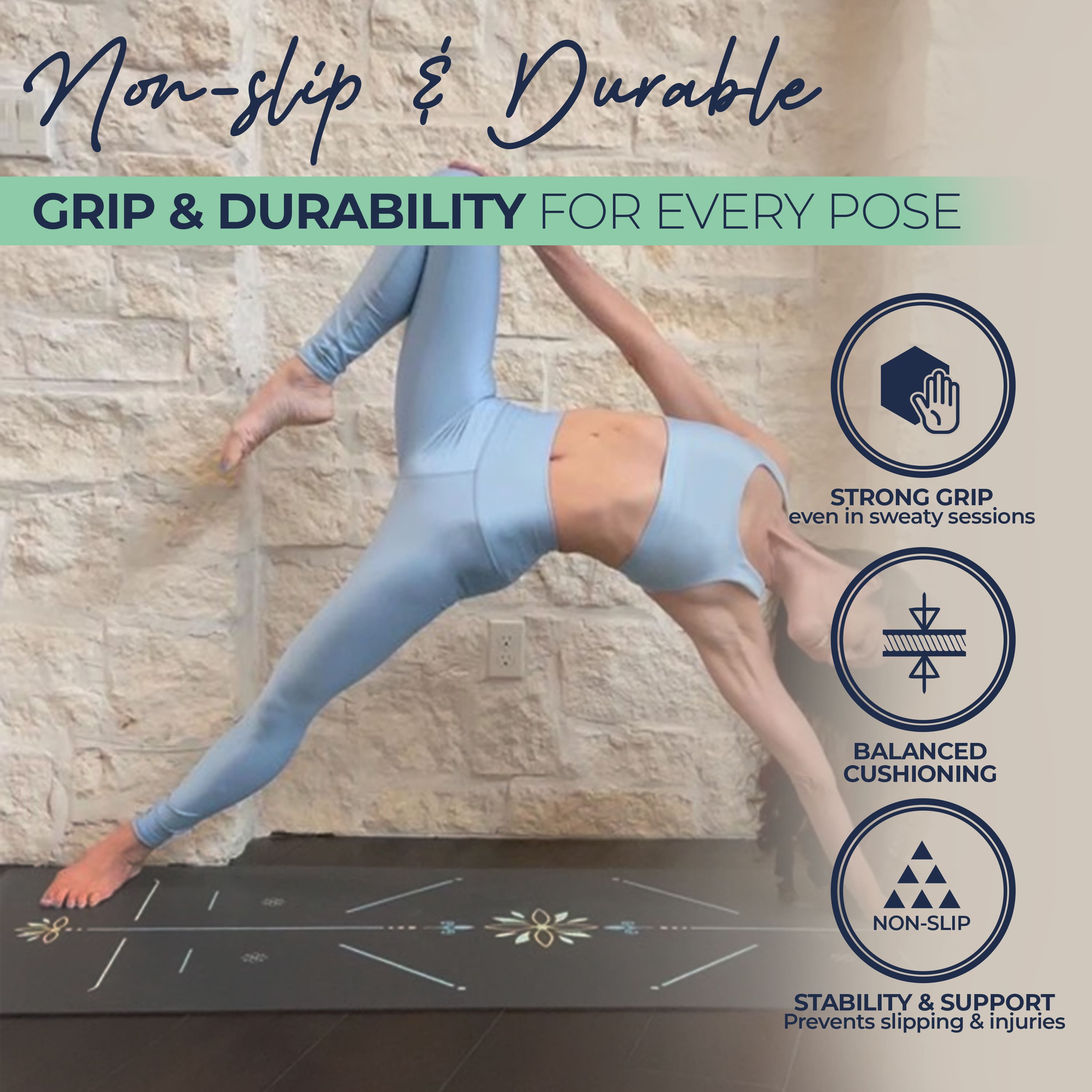 Eco Balance Yoga Mat- 4 mm