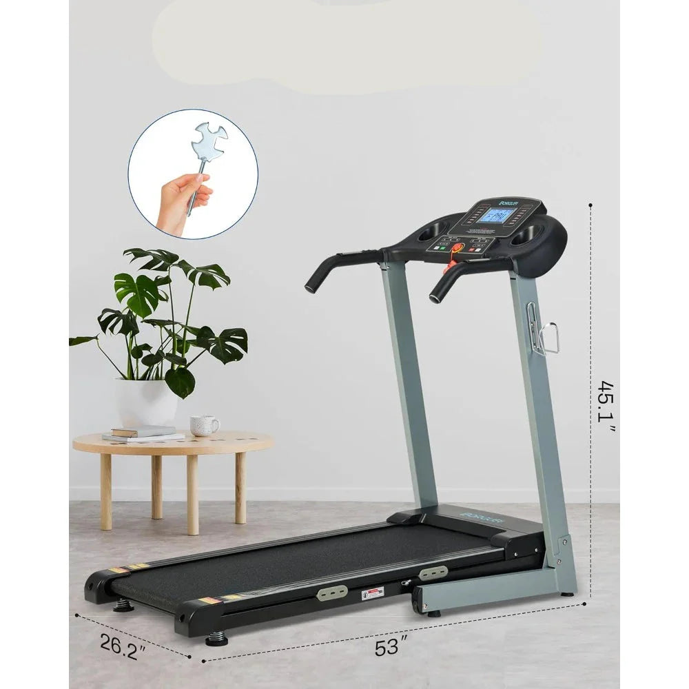 Folding Treadmill with Auto Incline