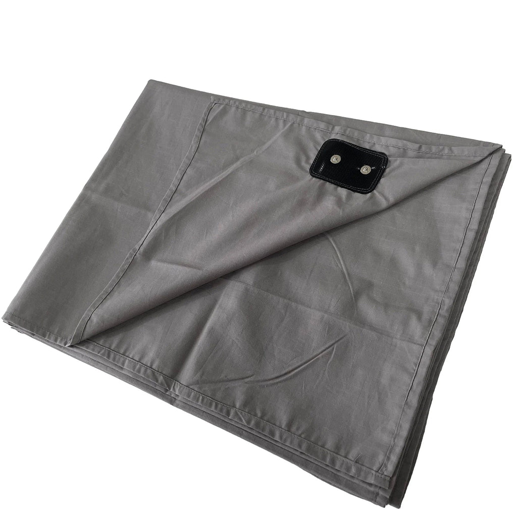 Earthing Grounding Flat Sheet – 10% Silver Fiber Conductive Antistatic Cotton Blend with Grounding Cord