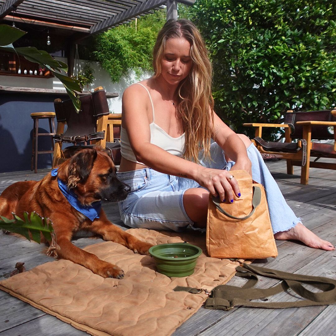 Trekk Convertible Travel Mat - Portable Canvas | Camping, Concerts, Picnics