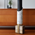 Yoga Mat Tube Floor Stand | Gold
