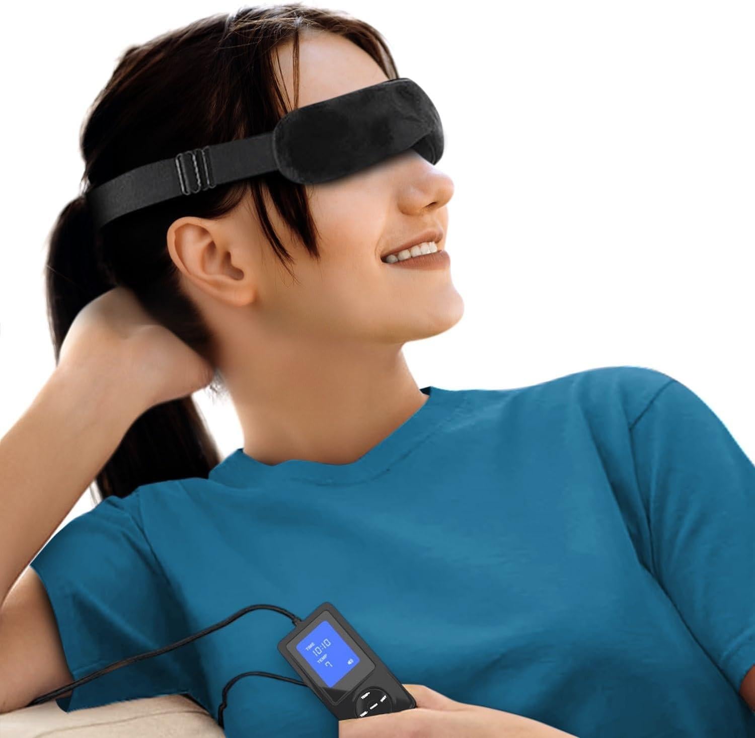 Dry Eye Relief Mask Electric Heated - Warm Compress by Wizard Research
